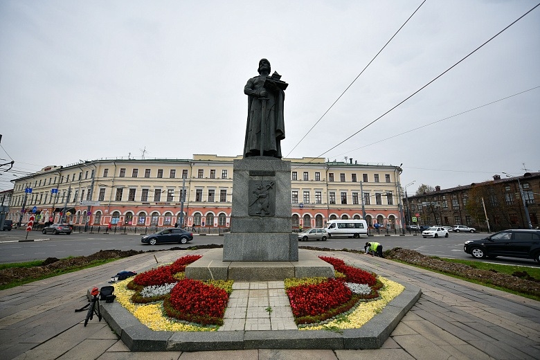 Памятник Ярославу Мудрому в Ярославле получит новую подсветку