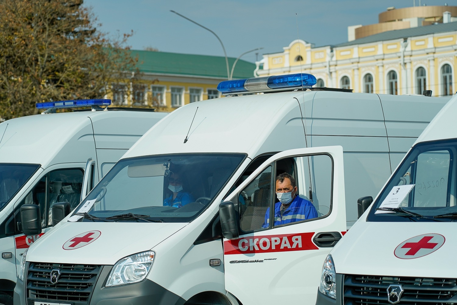 Медучреждения Ставрополья получили новые машины "скорой помощи"