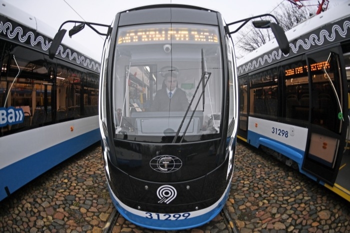 В следующем году по Москве пойдут более 100 новых трамваев