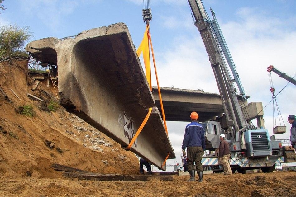 Строительство моста через Транссиб взамен рухнувшего начато в Приамурье