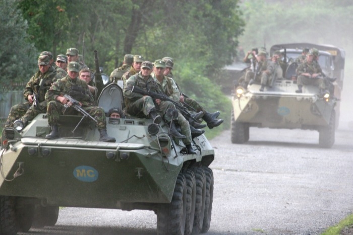 Российские миротворцы будут развернуты вдоль линии соприкосновения в Нагорном Карабахе