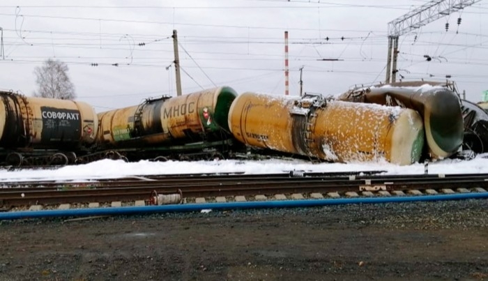 Сход 30 вагонов под Новосибирском произошел из-за неверной сборки колесной пары