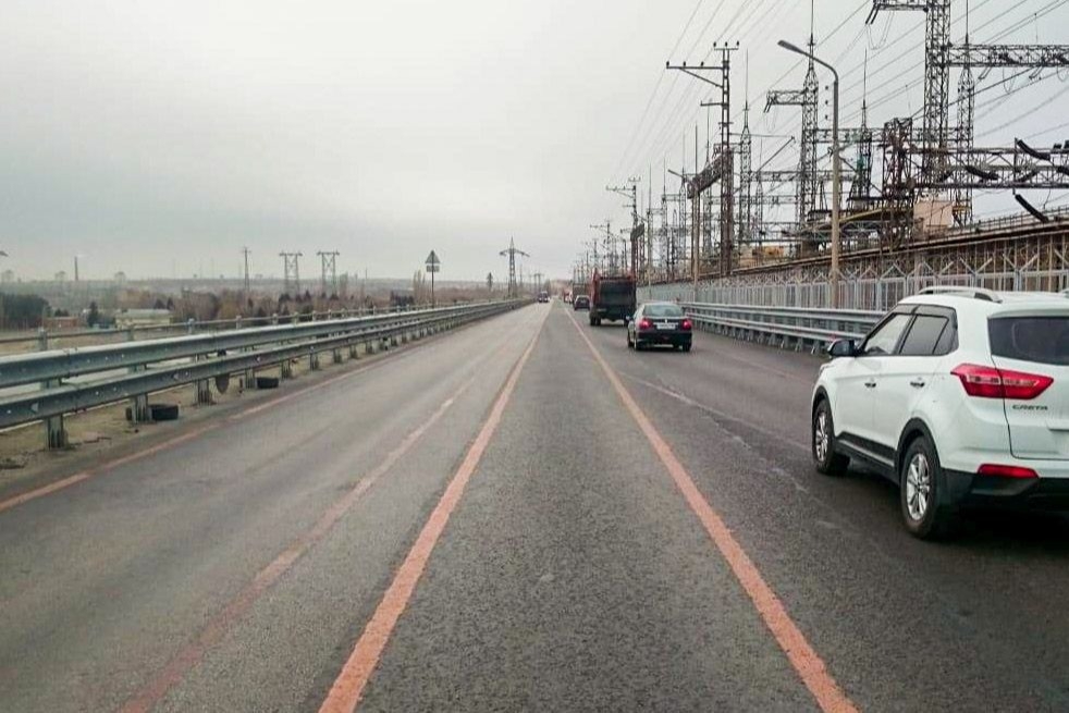 Второй этап реконструкции моста через Волжскую ГЭС завершен в Волгоградской области