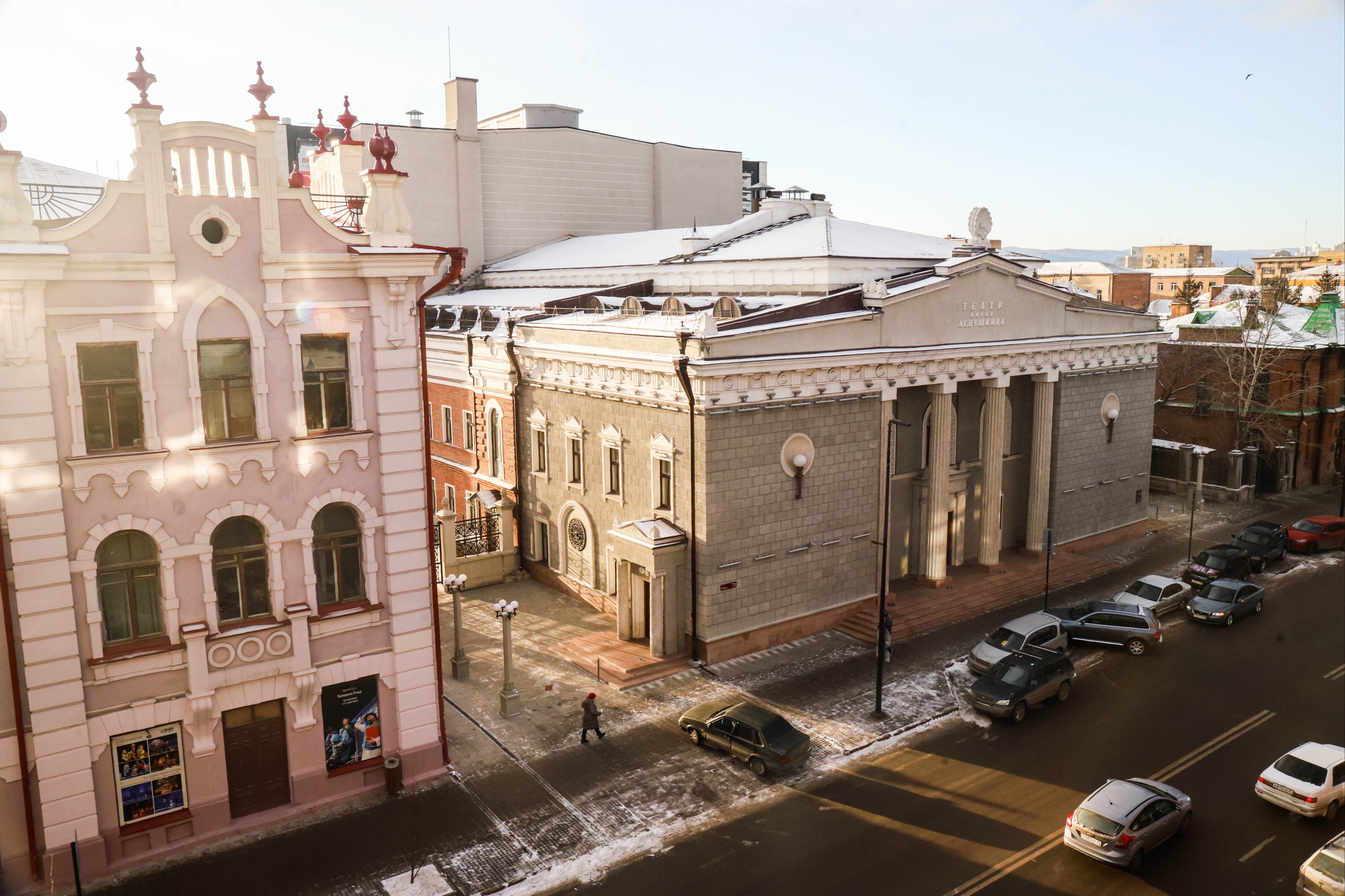 Два новых корпуса для красноярского драмтеатра им. Пушкина построят за 350 млн рублей