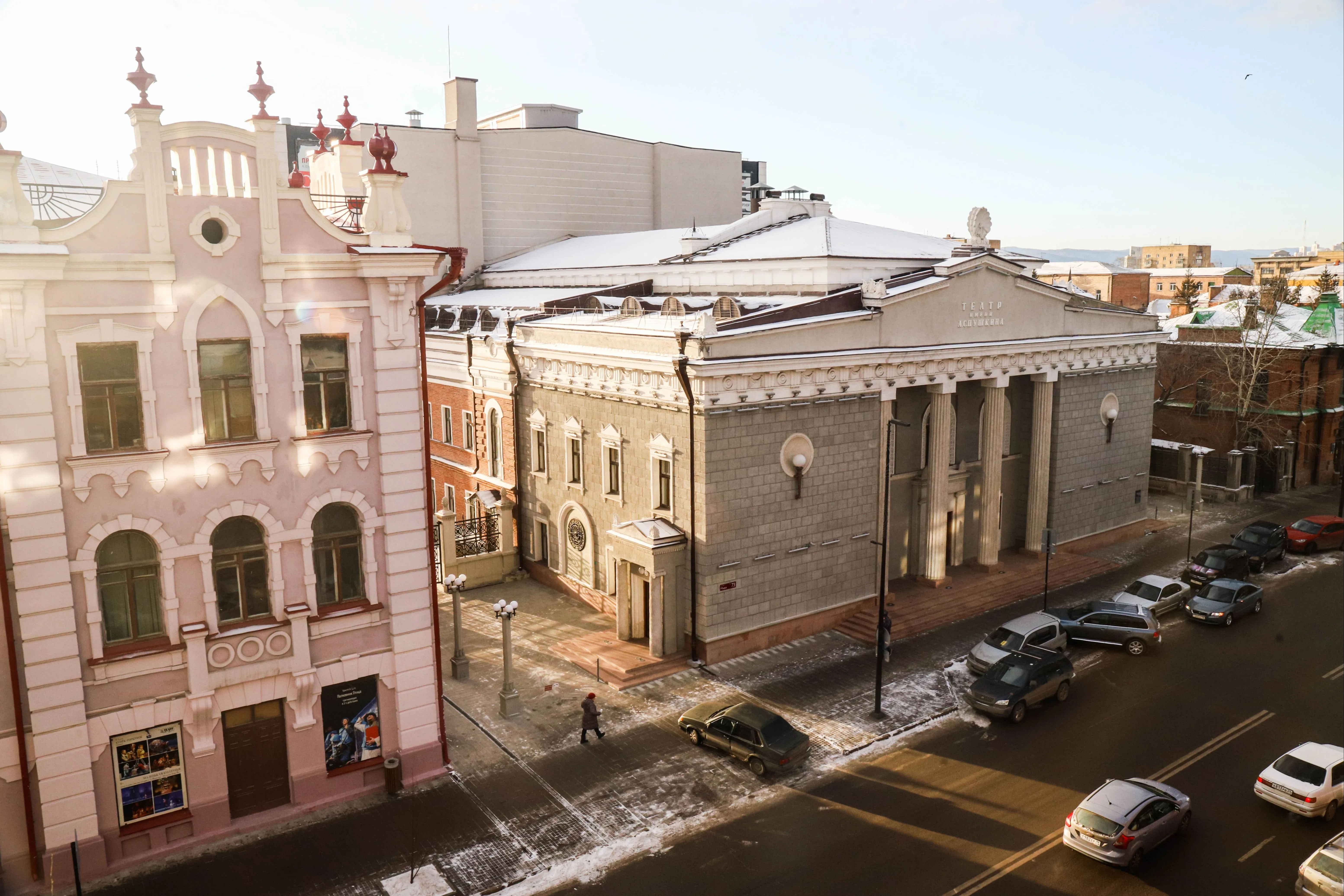 Два новых корпуса для красноярского драмтеатра им. Пушкина построят за 350 млн рублей