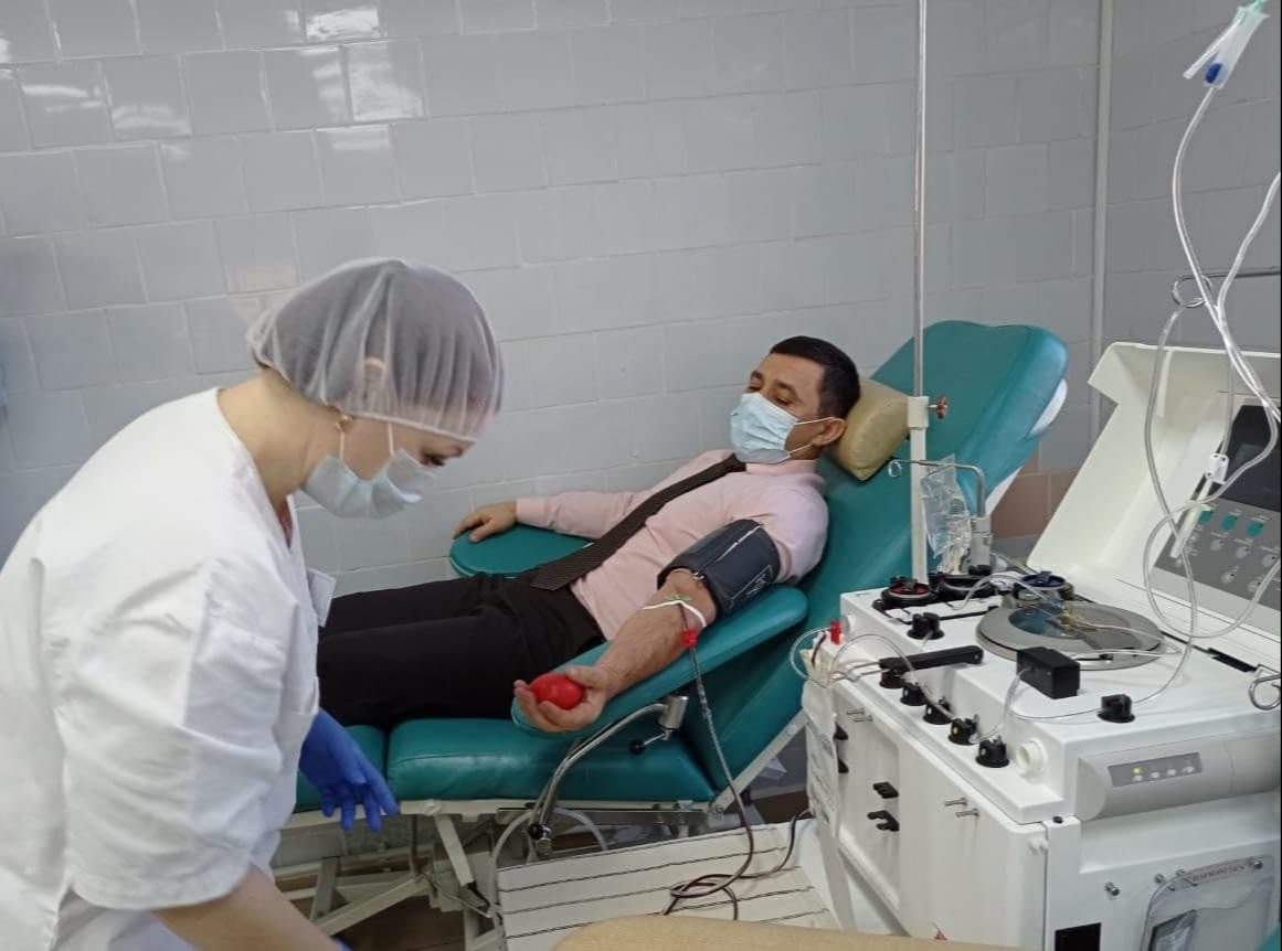 Переболевший коронавирусом мэр столицы Приамурья стал донором иммунной плазмы