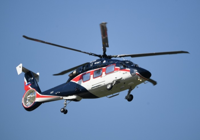 Новый гражданский многоцелевой вертолет Ка-62 может к осени получить "сертификат типа"