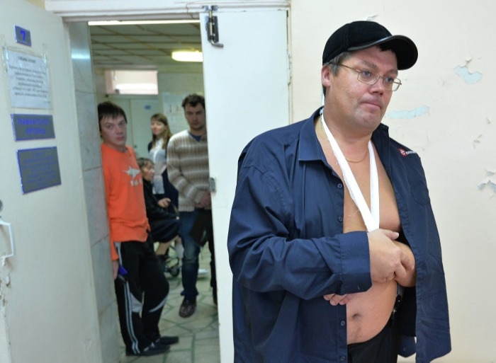 Более 60 пострадавших от гололеда во Владивостоке обратились к медикам