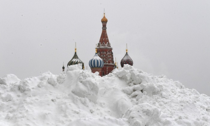 Очередной снегопад надвигается на Москву