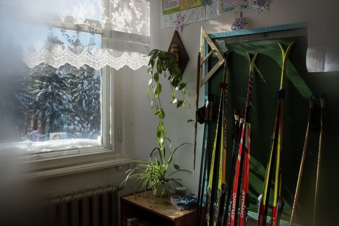 Школьники Саратова остались дома из-за морозов