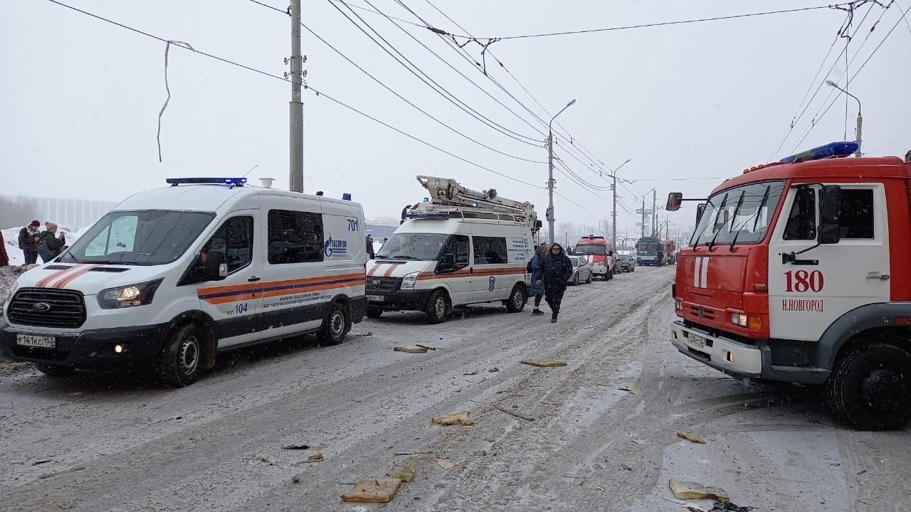 Пострадавшую женщину извлекли живой из-под завалов на месте взрыва в Нижнем Новгороде