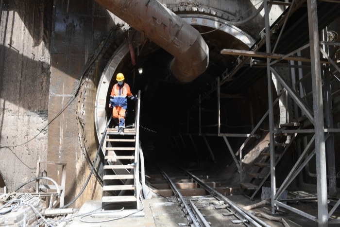 Проходка последнего тоннеля на южном участке БКЛ метро завершилась в Москве