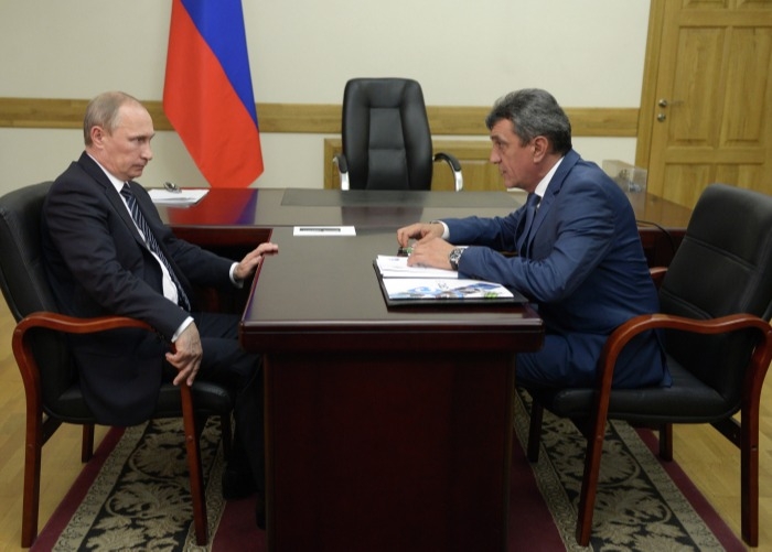 Путин назначил Сергея Меняйло врио главы Северной Осетии