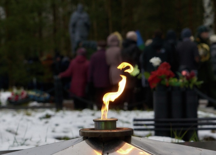 Более 30 мемориалов Великой Отечественной войны обновили в Ленинградской области ко Дню Победы