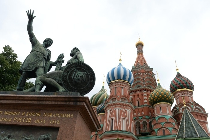 В Москве началась реставрация памятника Минину и Пожарскому