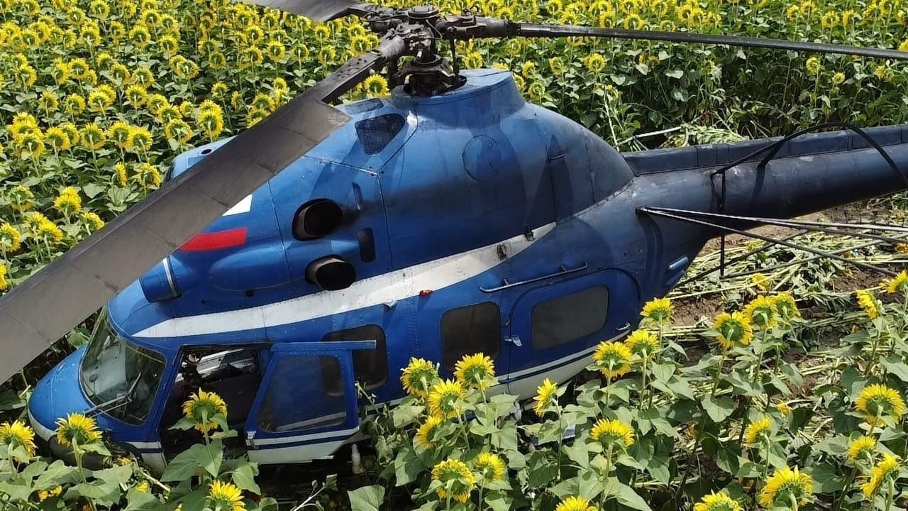 Вертолет совершил жесткую посадку в Кабардино-Балкарии