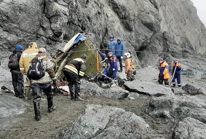 Возобновилась поисковая операция на месте крушения пассажирского Ан-26 на Камчатке