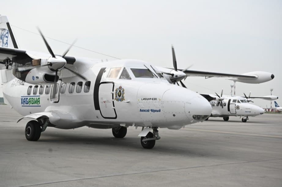 "Хабаровские авиалинии" получили в лизинг два самолета L-410 для пассажирских перевозок