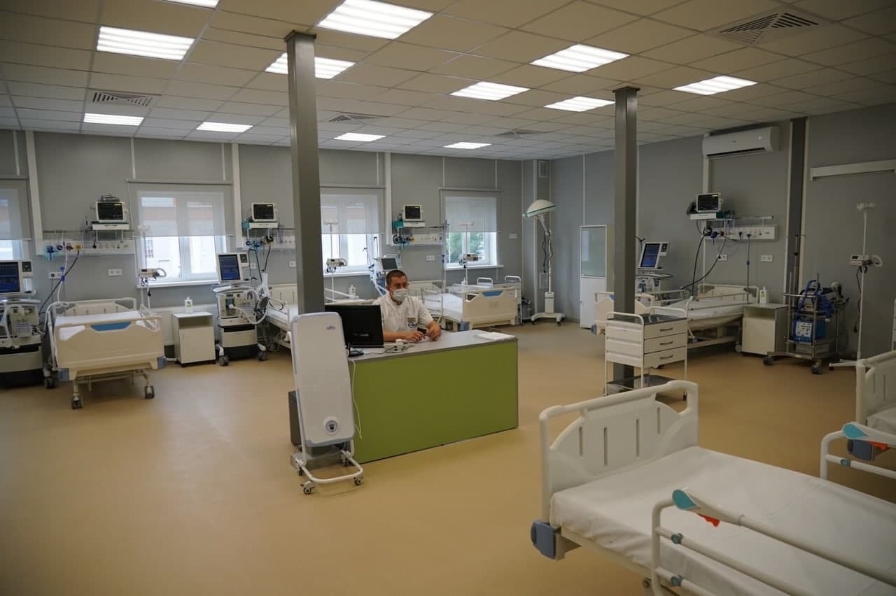 Модульный COVID-госпиталь на 70 коек открылся в Самаре
