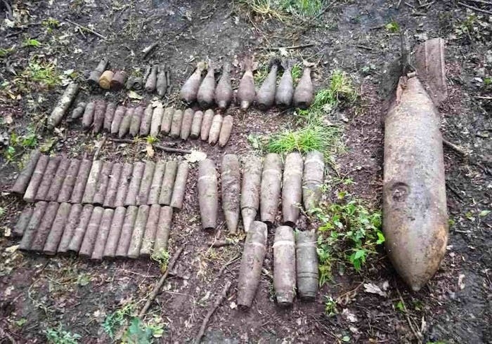 Схроны боеприпасов времен войны нашли в Белгородской области
