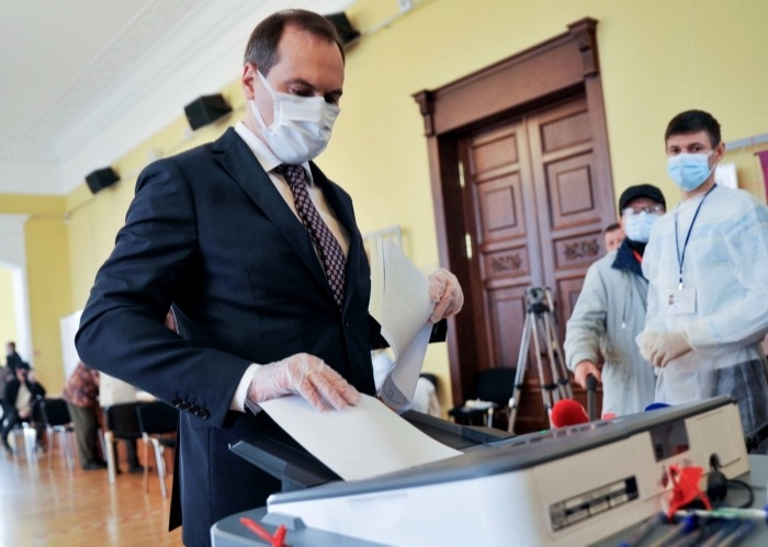 Врио главы Мордовии Здунов набирает 78,35% на выборах руководителя республики после обработки 95% протоколов
