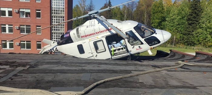 СКР возбудил уголовное дело после жесткой посадки вертолета в Ижевске
