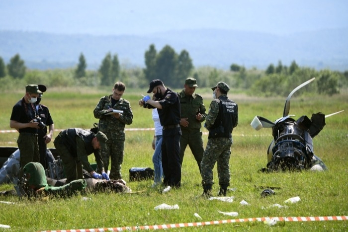 Останки всех пятерых членов экипажа вертолета Ка-27, разбившегося на Камчатке, обнаружены