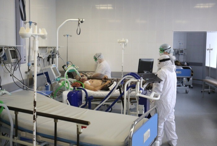 Коечный фонд для пациентов с COVID-19 сокращают в Крыму