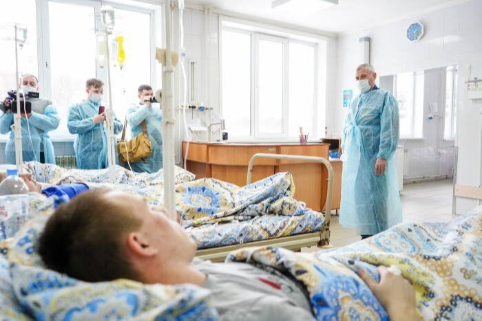Большинство госпитализированных после ЧП на "Листвяжной" будут выписаны в пятницу - губернатор