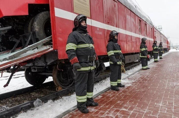 Музейный комплекс "Пожарный поезд" открылся в Туле