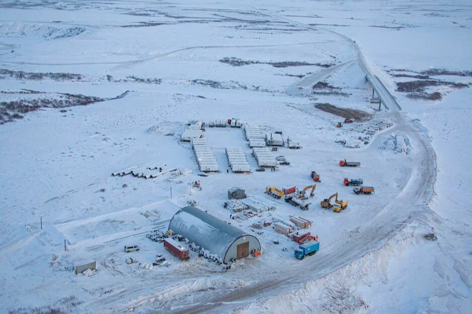 Новый участок арктической дороги открыли в НАО