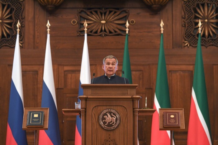 Парламент Татарстана готов рассмотреть поправку о переименовании должности президента республики - спикер