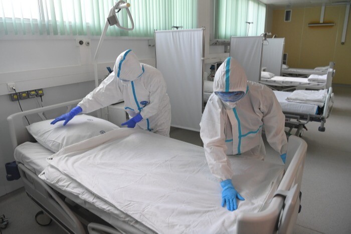 Новый госпиталь для приема ковид-пациентов готовят к открытию под Тулой