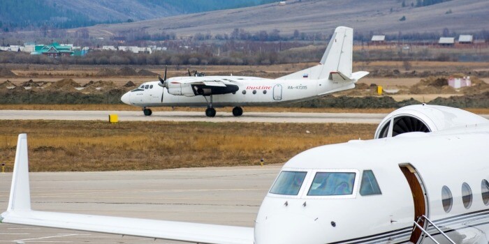 Пассажиры вынужденно севшего в иркутском Усть-Куте Ан-26 вылетели резервным рейсом