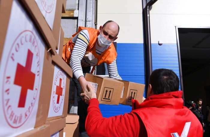 Астраханская область собрала 25 тонн гуманитарной помощи для жителей Донбасса