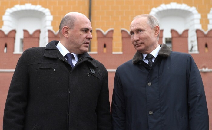 Доходы Путина за год составили 10,2 млн рублей, Мишустина - 18,3 млн
