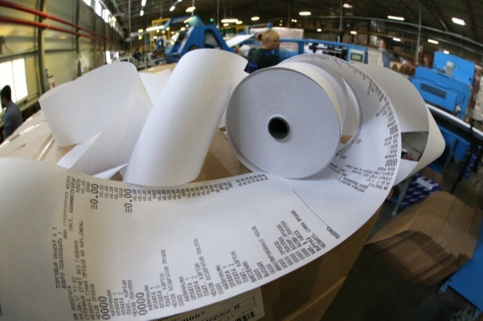 Минпромторг: РФ может производить около 8 тыс. т чековой ленты