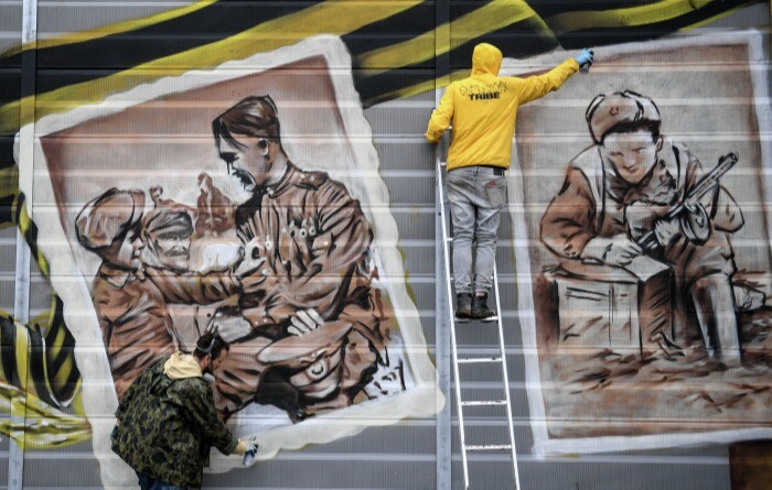 Уличные художники Югры нарисуют Героев Победы