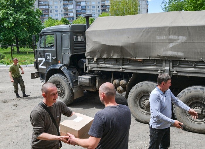 Калужская область отправила 18 тонн гумпомощи и взяла шефство над донбасским Первомайском