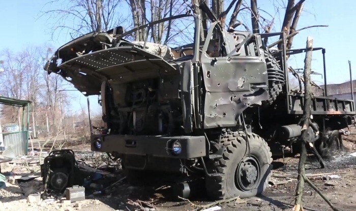 Военные РФ уничтожили под Житомиром технику ВСУ, подготовленную к отправке в Донбасс