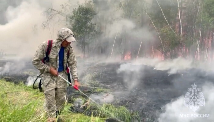 Число природных пожаров за сутки удвоилось на Ямале