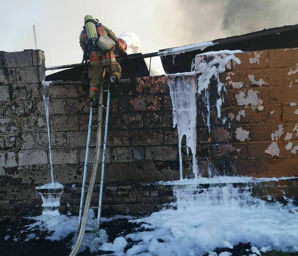 Пожар потушили на лакокрасочном производстве во Владимирской области