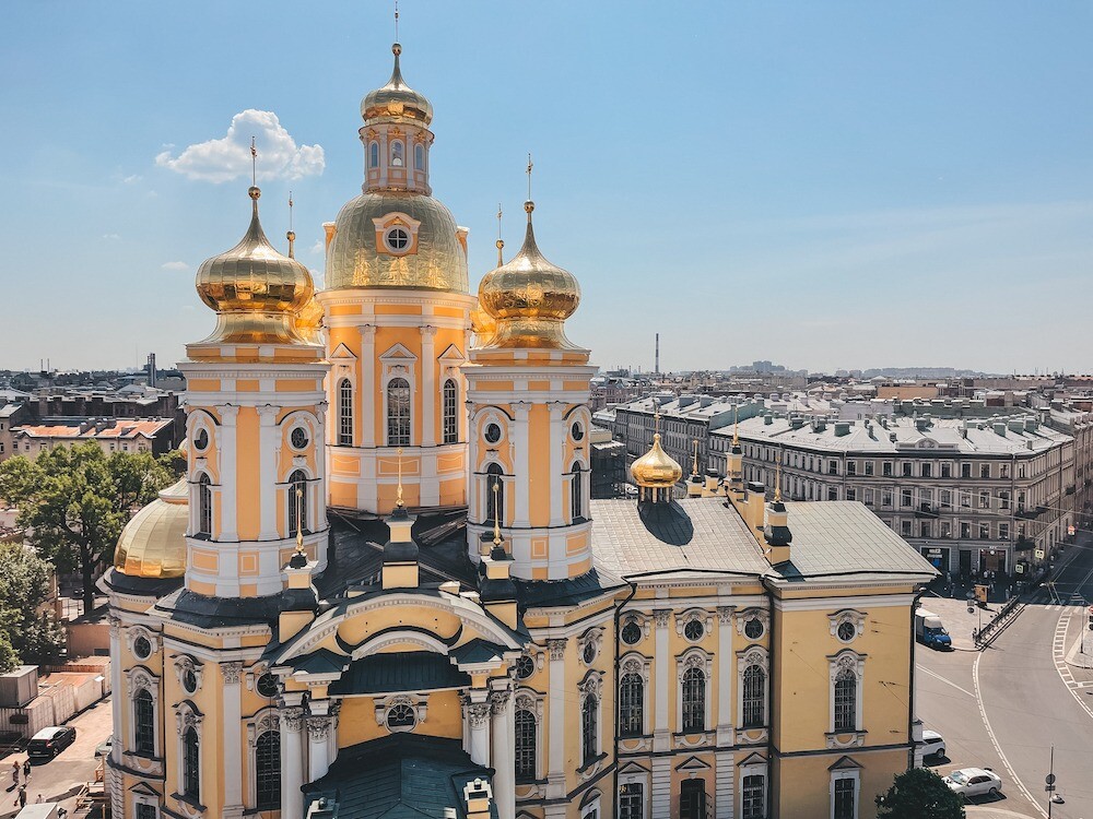 Смотровую площадку на вершине колокольни Владимирского собора открыли в Петербурге