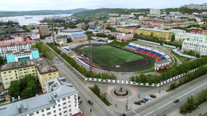 Крупнейший стадион Мурманска планируют реконструировать за 8 млрд рублей к 2026г