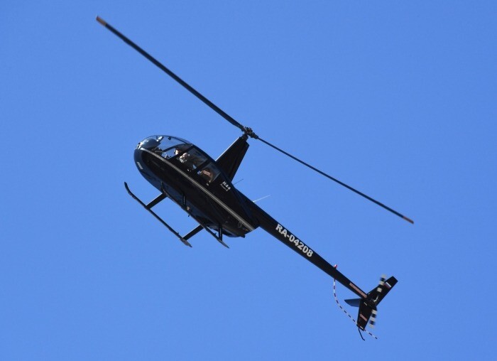 Обнаружен пропавший на Камчатке вертолет Robinson