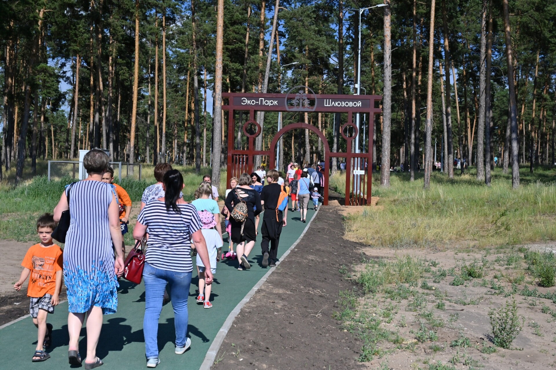 Эко-парк по проекту местных жителей открылся в Тольятти