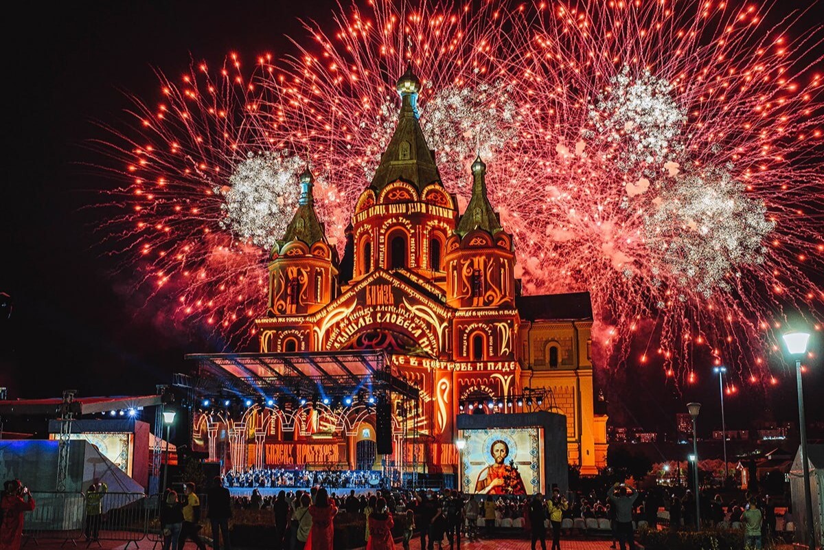 Концерт с визуальным шоу проведут 30 июля у храма в Нижнем Новгороде