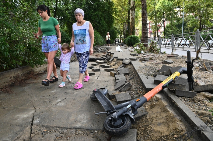 Предварительный ущерб от стихии в Сочи оценивается почти в 680 млн рублей