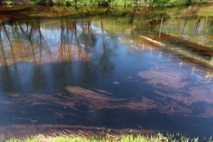 Загрязнение почвы и реки на площади 9 тыс. кв. м выявлено в Ижевске