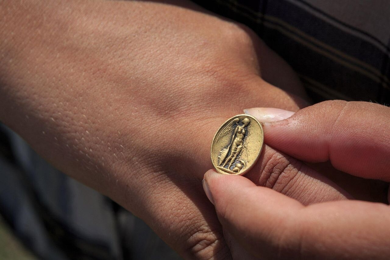 Перстень с изображением греческой богини найден рядом с Куликовом полем